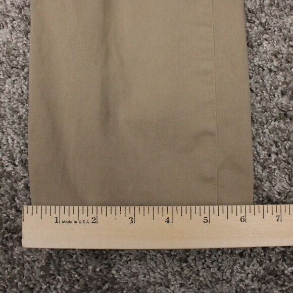 Lucky Brand 121 Heritage Slim Fit Pants Mens 29x32 Khaki Cotton - Picture 6 of 10